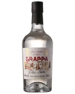 Flaske Silvio Carta Grappa Fresca med klar, ufarvet grappa fra Sardinien